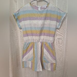 Pastel Striped Jumpsuit